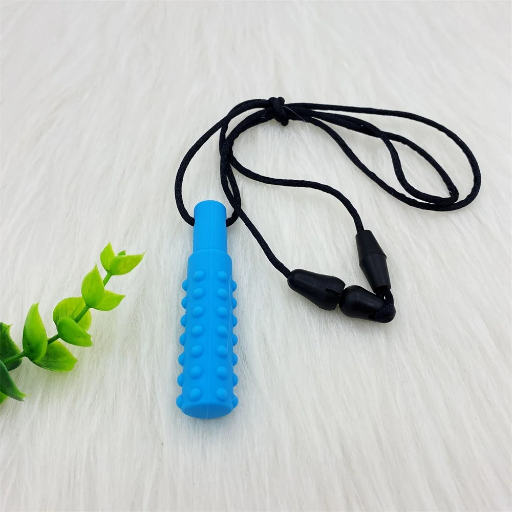3PCS Sensory Chew Necklace A Sensory Oral Aid Teether Toy for Autism, Hyperactivity, Infant Breastfeeding or Special Needs - Image 21