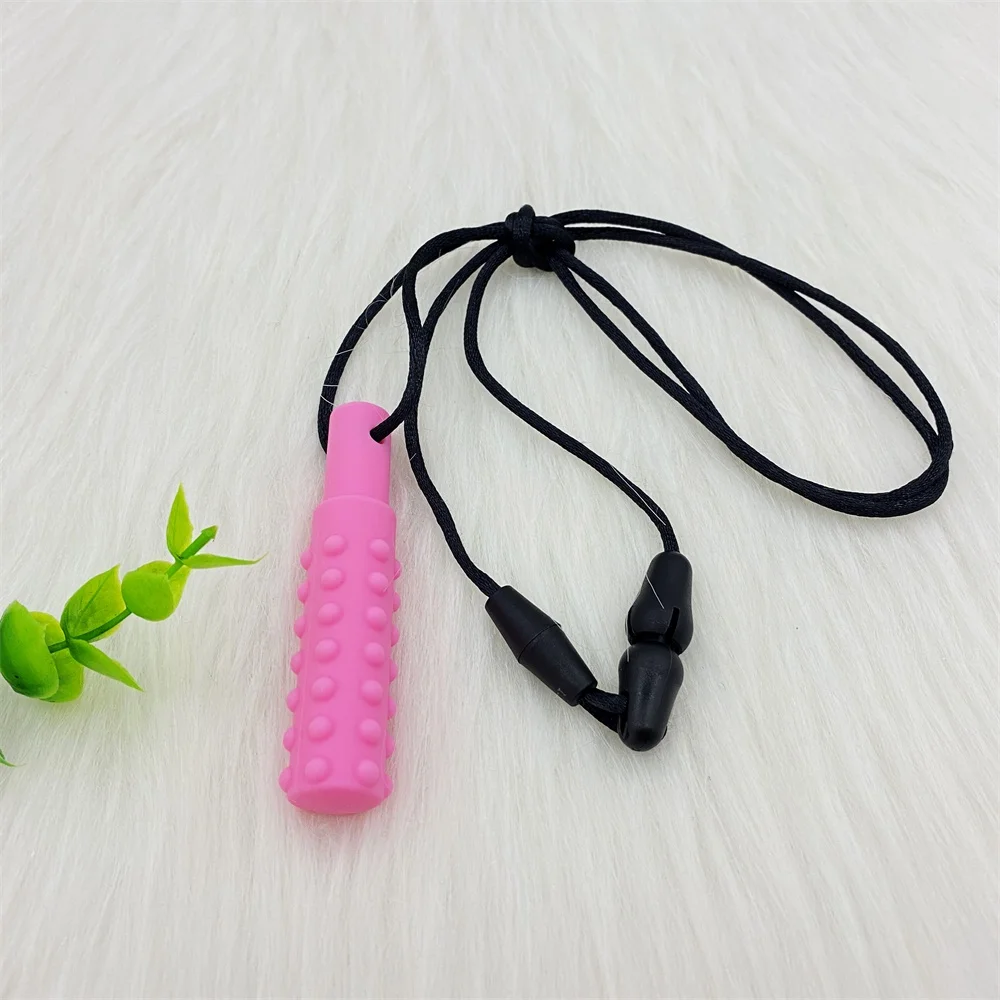 3PCS Sensory Chew Necklace A Sensory Oral Aid Teether Toy for Autism, Hyperactivity, Infant Breastfeeding or Special Needs - Image 13