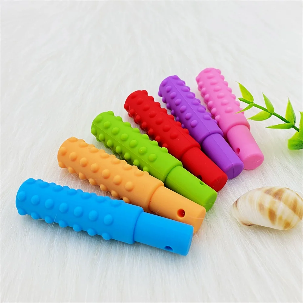 3PCS Sensory Chew Necklace A Sensory Oral Aid Teether Toy for Autism, Hyperactivity, Infant Breastfeeding or Special Needs - Image 15