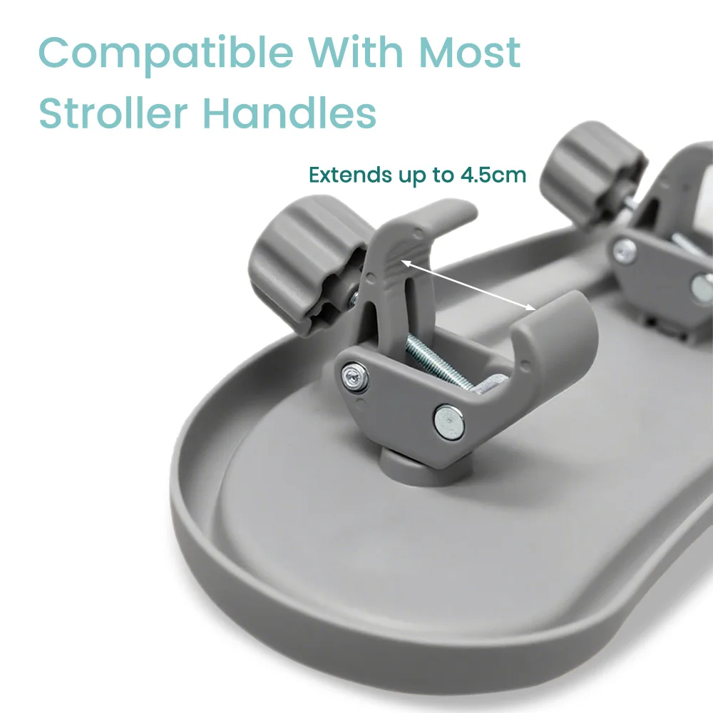 1PC Universal Baby Snack Tray for Stroller with Cup Holder, Infant Stroller Snack Tray with Cup Holder, Stroller Tray Attachment - Image 14