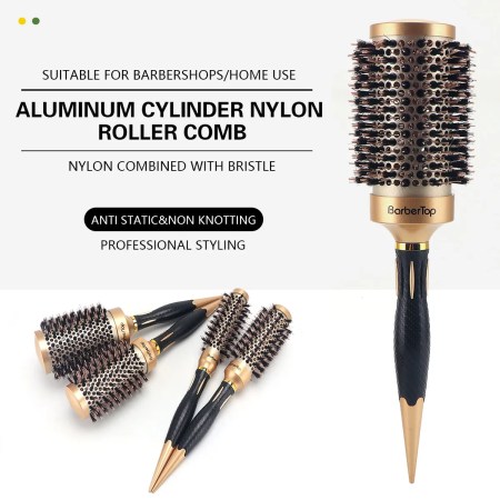 Salon Hairdressing Anti-static Hairdressing And Curling Styling Barber Hair Comb Women Wet Curly Hair Brush For Styling Tool