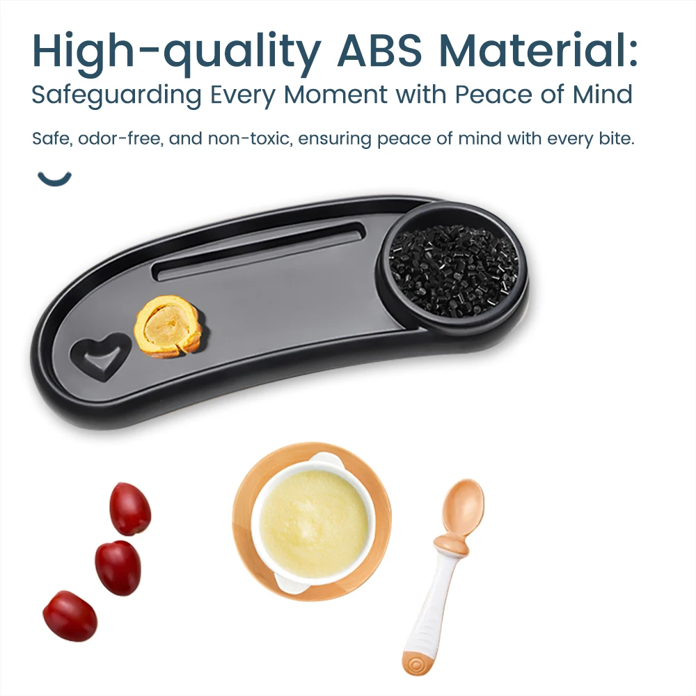 1PC Universal Baby Snack Tray for Stroller with Cup Holder, Infant Stroller Snack Tray with Cup Holder, Stroller Tray Attachment - Image 4