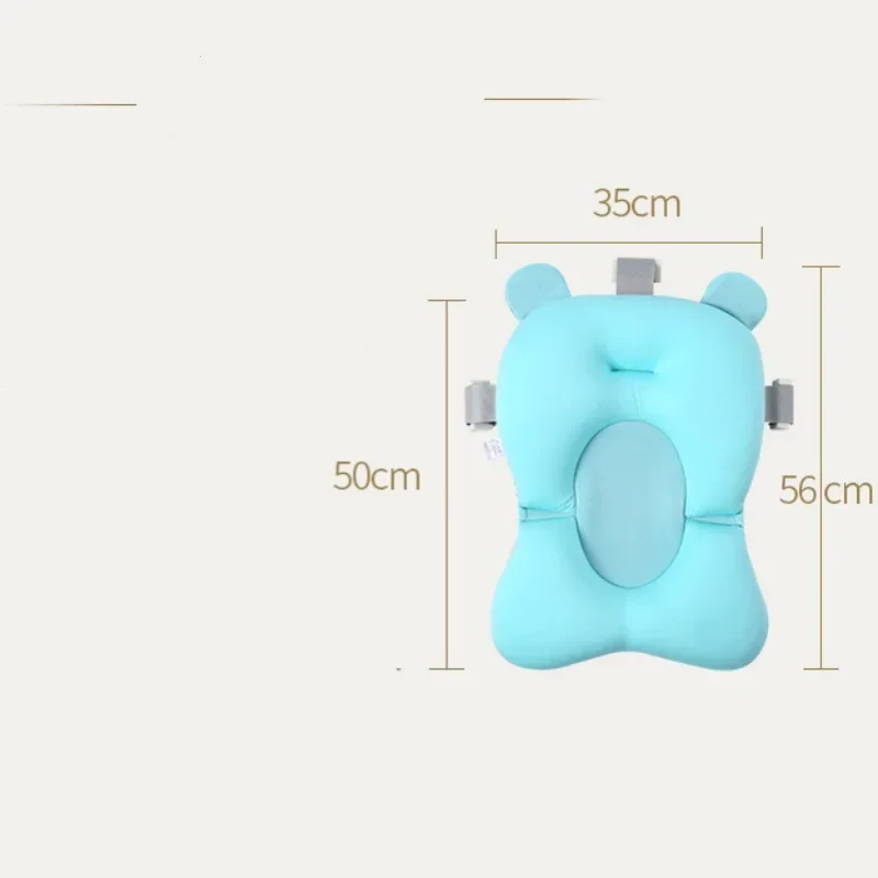 Foldable Floating Baby Bath Seat Pad Adjustable Bathtub Support Mat Shower Cushion Security Water Pad for Newborn Baby Bathing - Image 4