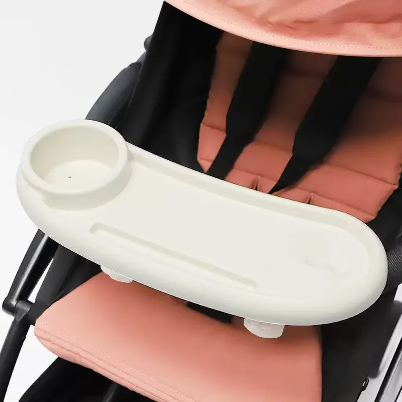 1PC Universal Baby Snack Tray for Stroller with Cup Holder, Infant Stroller Snack Tray with Cup Holder, Stroller Tray Attachment - Image 10