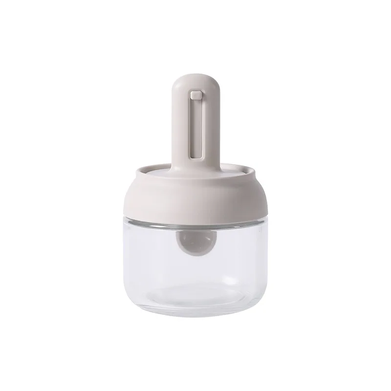 1/3 pcs Glass Seasoning Bottle With Telescopic Spoon Household Kitchen Salt Storage Box Leak Proof and Moisture-proof - Image 8