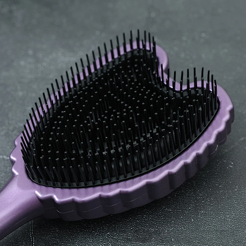 Hair Detangler Brush - Detangling Brush for Thick Hair with Soft Bristles, Angel Wing Design, & Long Handle - Water Resistant - Image 20