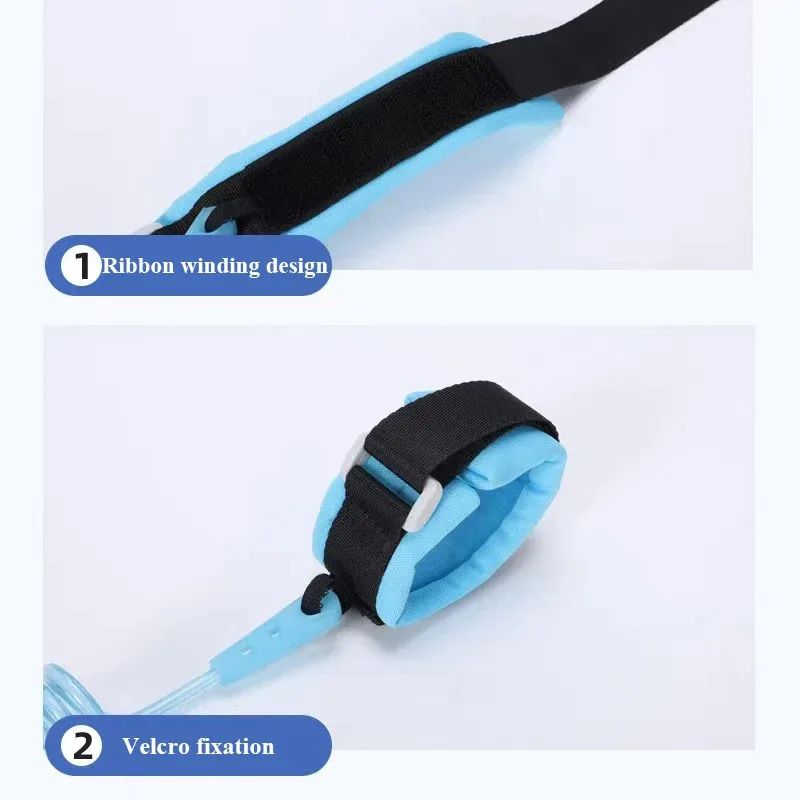 Kids Leash Durable Tangle-Free Rope with Wrist Straps Comfortable Child Lead for Travel Park Shopping - Image 4