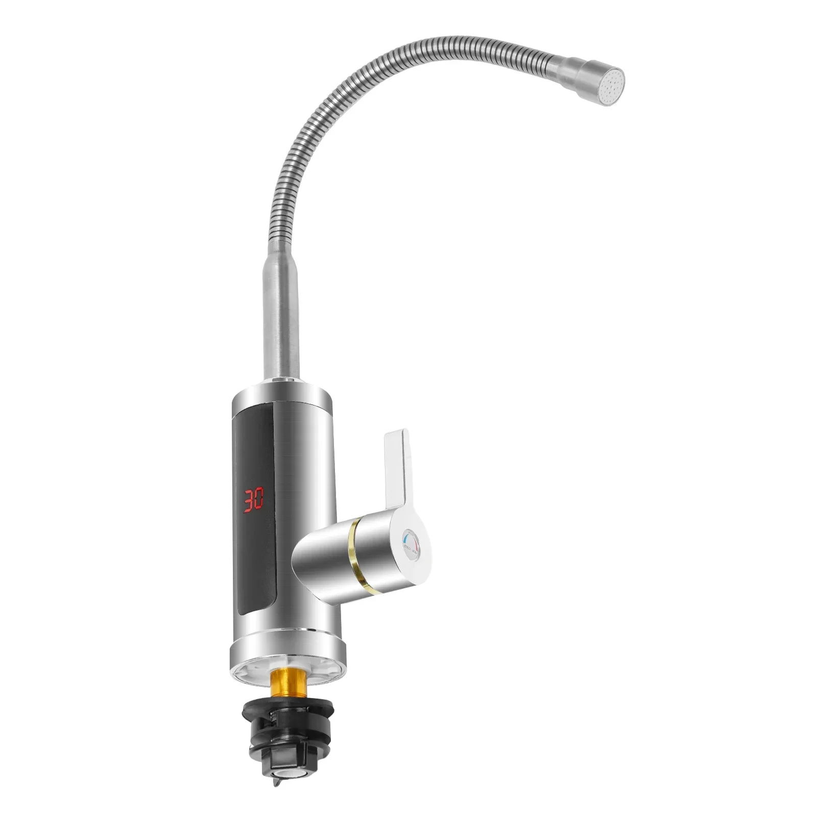 3000W Instant Electric LCD Faucet Instant Tap 360° Fast Heater Heating Hot/Cold Water Supply for Bathroom Kitchen - Image 17