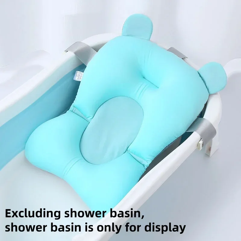 Foldable Floating Baby Bath Seat Pad Adjustable Bathtub Support Mat Shower Cushion Security Water Pad for Newborn Baby Bathing - Image 7