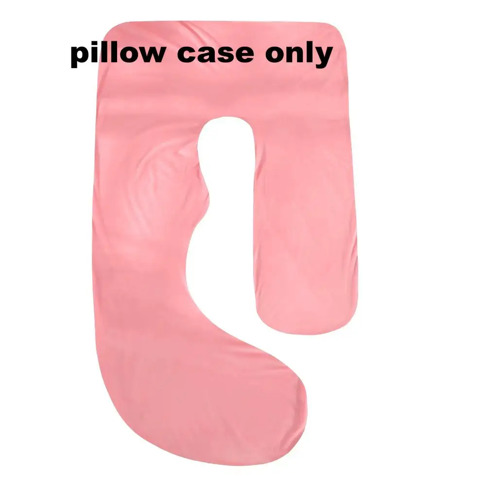 G-Shape Maternity Pillow, Full Body Support Pregnancy Pillow for Sleeping, Nursing & Side Sleeping, Soft Cotton Cover, Gray - Image 10